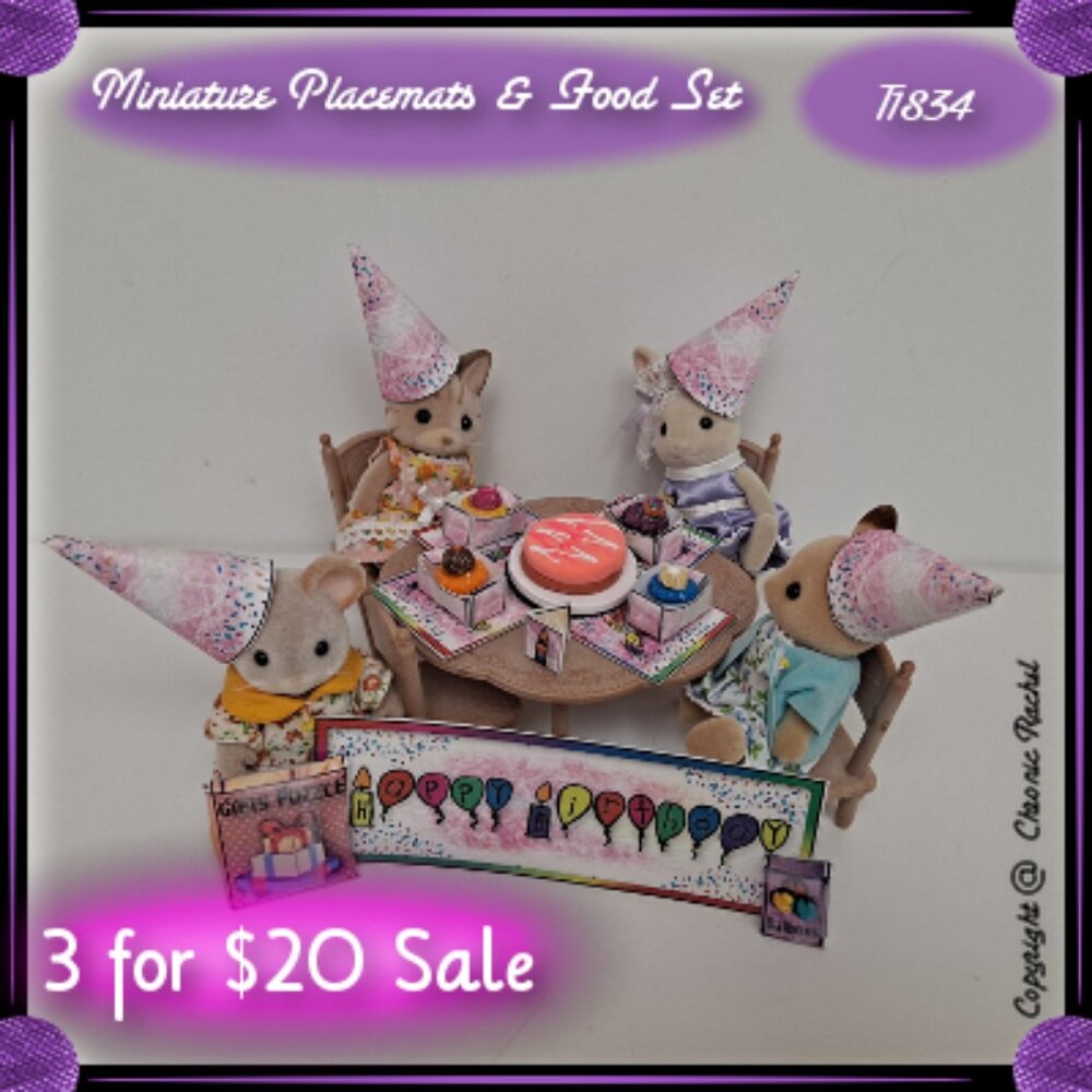 Zigzag Birthday Cakes & Glued-Together Desserts